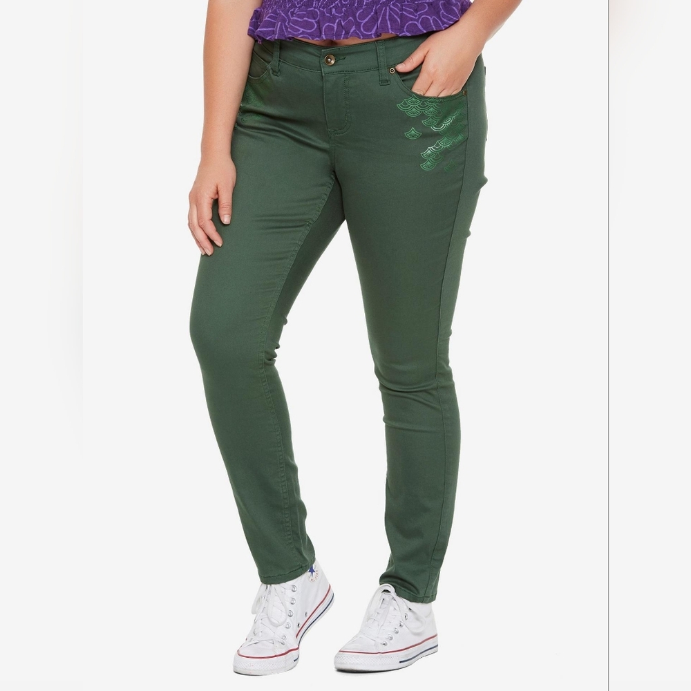 Her Universe Destination Disney The Little Mermaid Ariel Scale Pants Sz 22